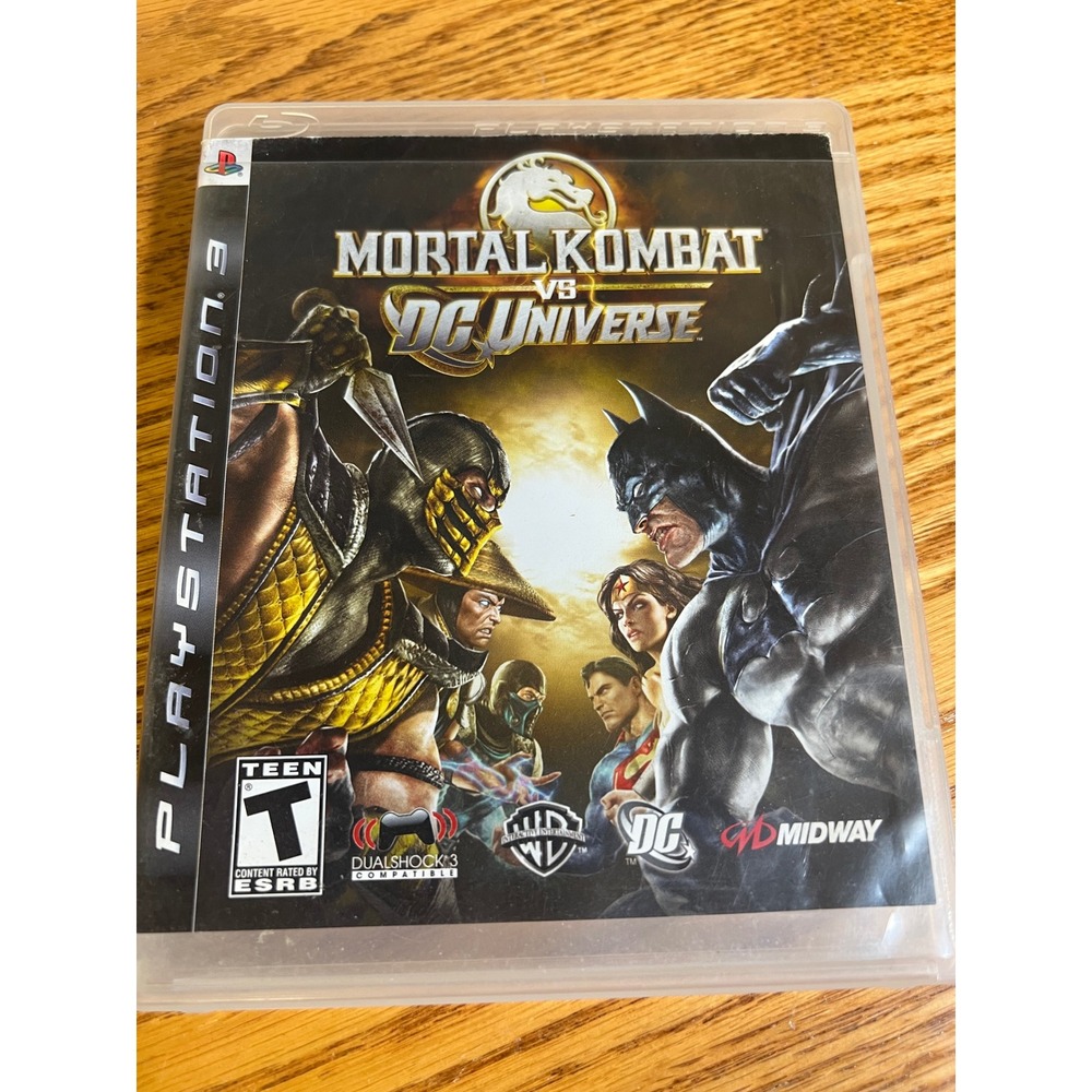 Mortal Kombat vs DC Universe Sony PlayStation 3 PS3 Fighting Game Batman Joker